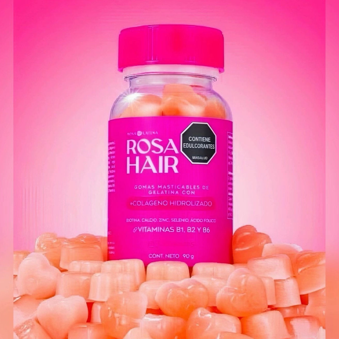 Rose Hair Gummies